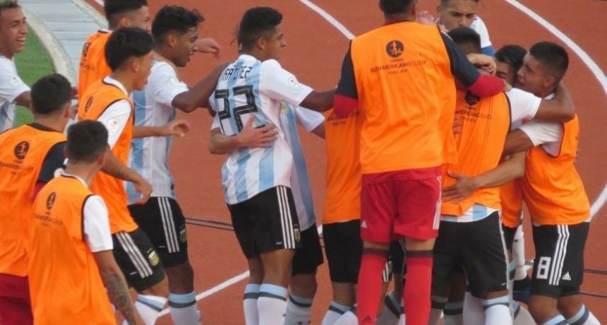 Sub-17 venció hoy 2-1 a Colombia