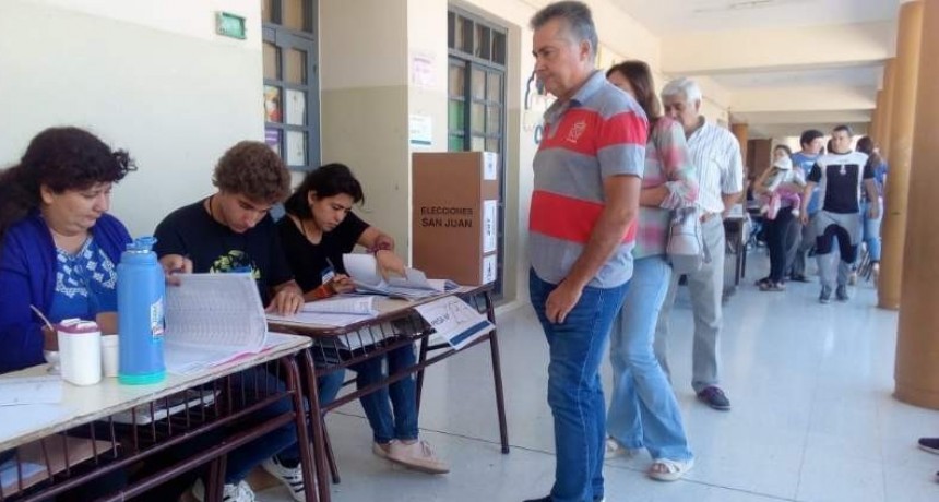 San Juan cerró el comicios y se esperan los resultados