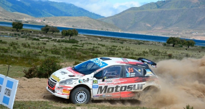 Martín Suriani en el Rally Argentino