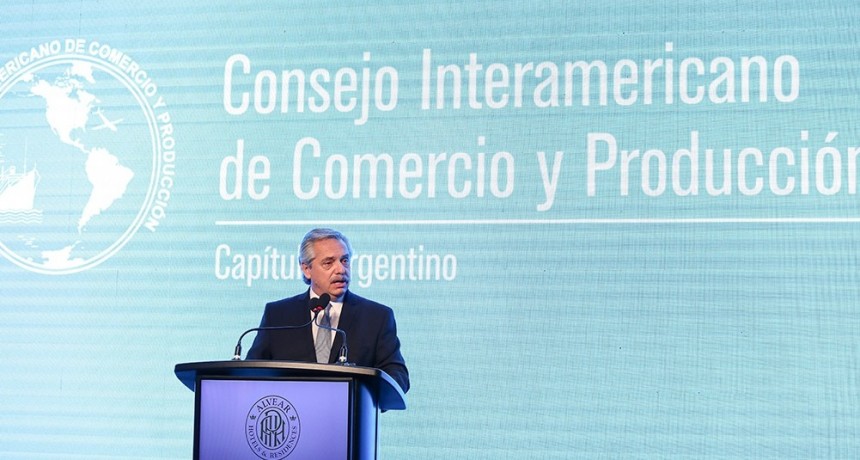 Alberto Fernández:Necesitamos industriales comprometidos con la Argentina