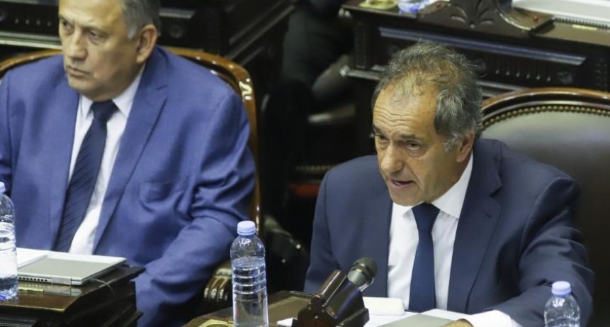 Scioli renunció a su banca en la Cámara de Diputados