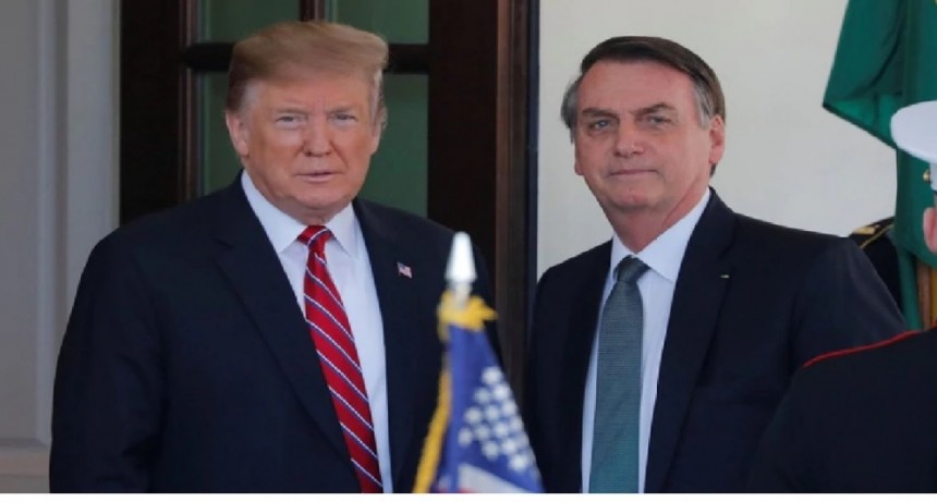 Donald Trump recibió a Jair Bolsonaro