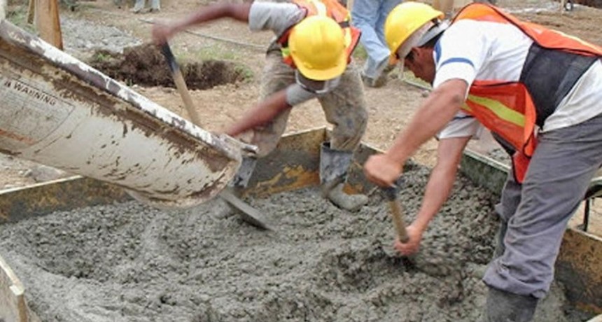 La compra de cemento cayeron un 25% en febrero