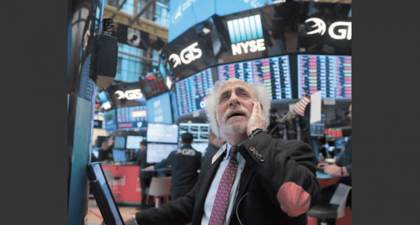Wall Street se desplomó y tuvo que suspender sus operaciones