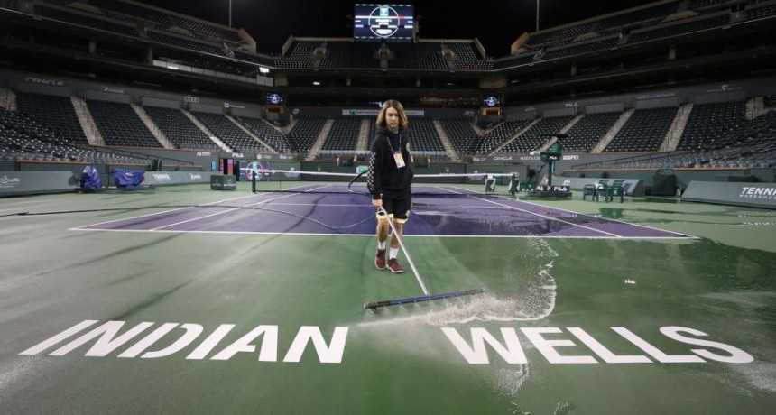 Suspendieron el torneo de tenis Master 1000 de Indian Wells
