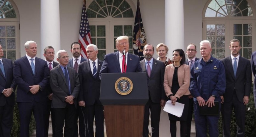 Trump declaró la emergencia nacional en los Estados Unidos