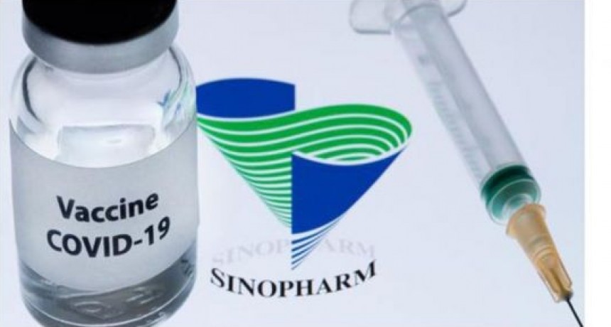 Llegaron 15.300 dosis de la vacuna Sinopharm producida en China