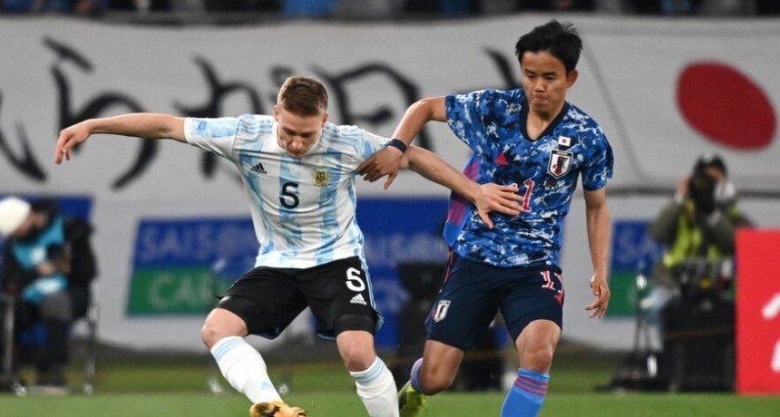 La selección Sub 23 perdió ante  Japón por 3-0  