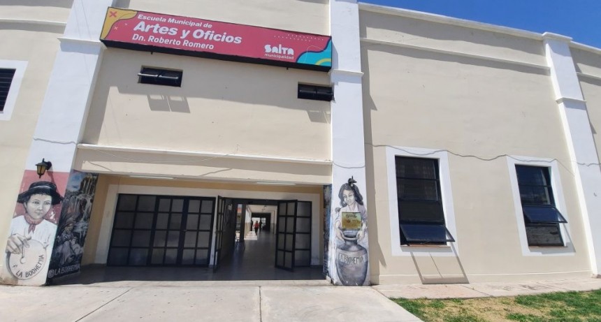 La Escuela de Artes y Oficios dicta cursos