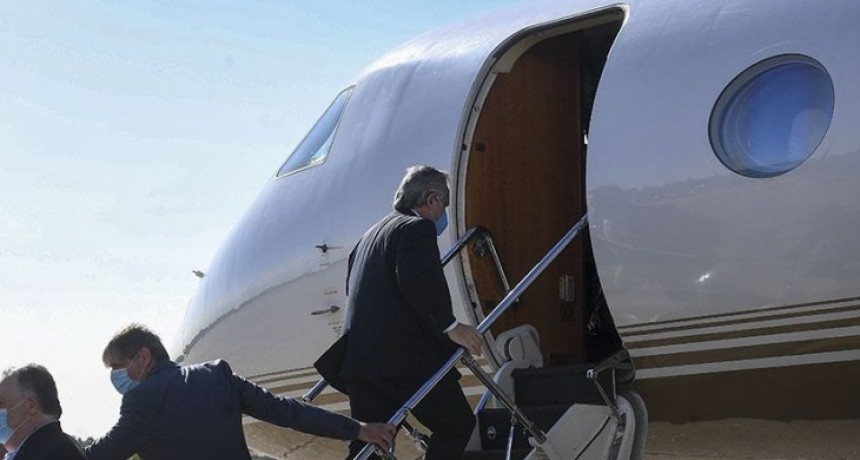 Alberto Fernández viaja a Santiago de Chile