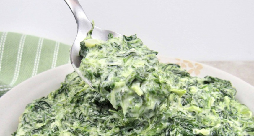 Espinacas a la crema