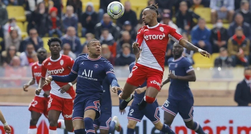 El PSG sufrió una dura goleada frente al Mónaco