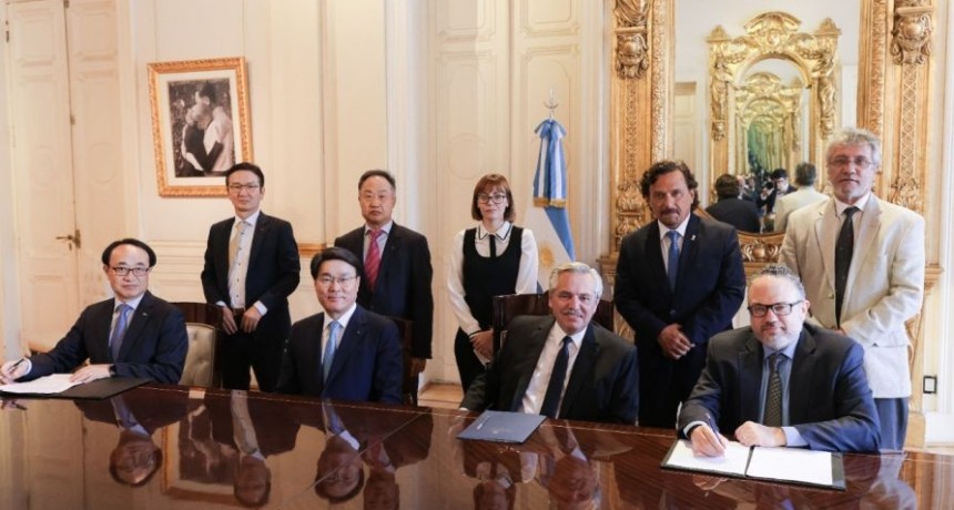 El gobernador Sáenz y directivos de Posco confirmaron al Presidente el inicio de la planta comercial de litio