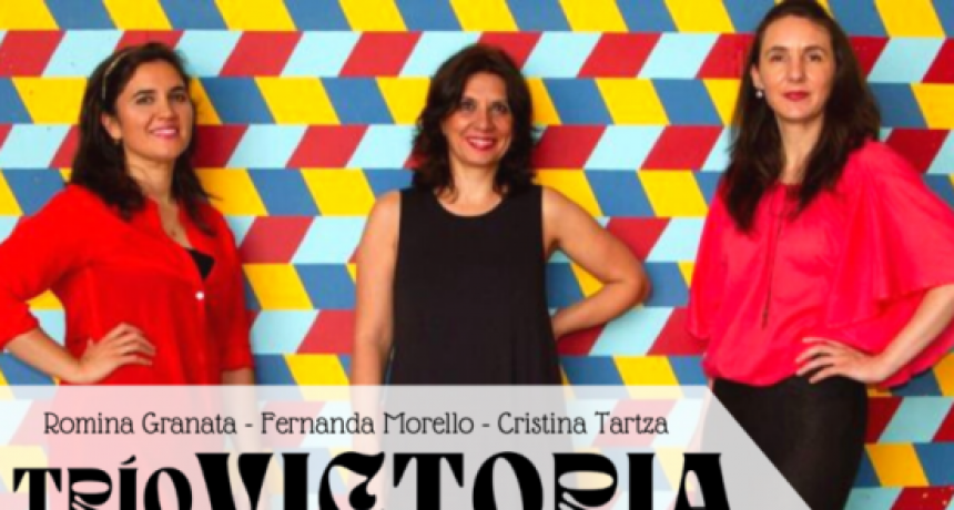 Trío Victoria se presenta hoy