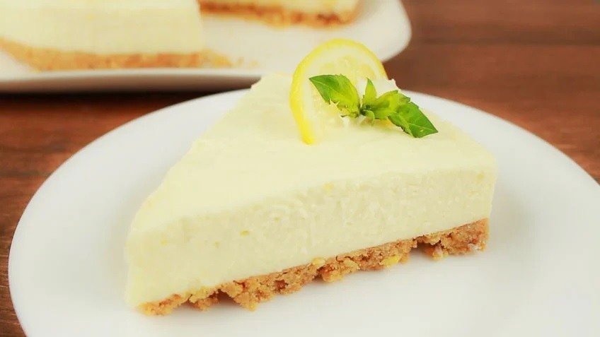 Postre de limón sin horno