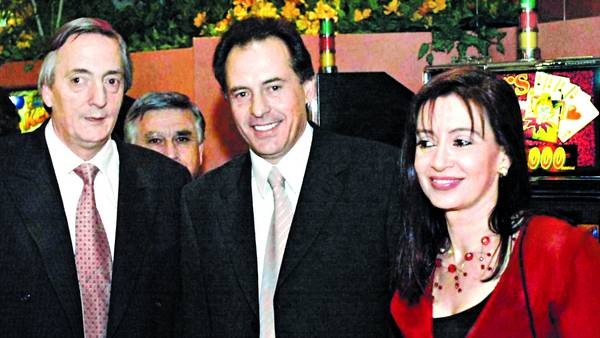 cristobal lópez, néstor y cristina kircher