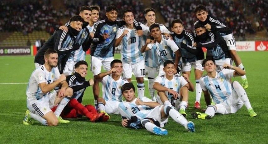 La Selección Argentina Sub 17 grito campeón