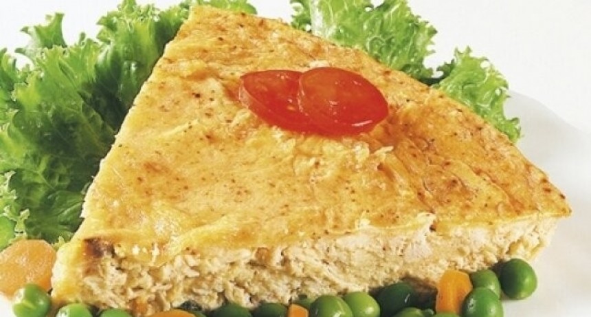 Flan de pollo