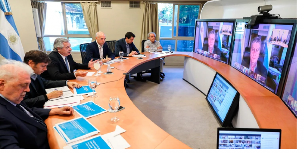 Alberto y gobernadores van a definir la cuarentena administrada