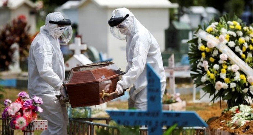 Brasil reportan 407 muertes y es la cifra récord para un día