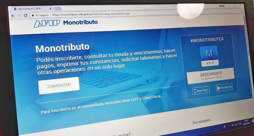El lunes se conocerá el listado beneficiarios del crédito a tasa cero a los monotributistas