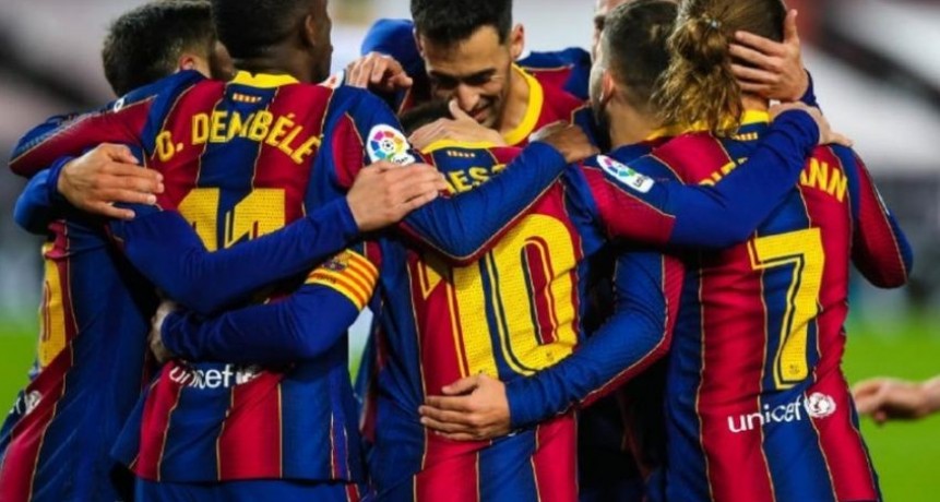  El Barcelona le ganó al Valladolid 