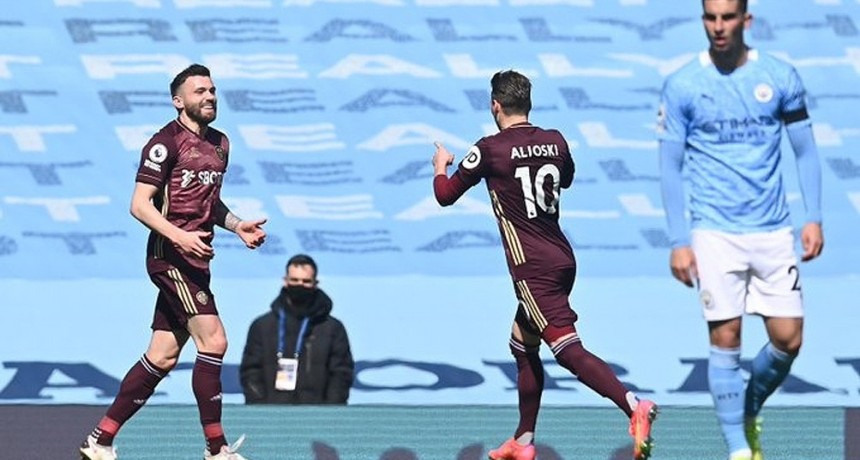 Leeds United sorprendió al todopoderoso Manchester City 