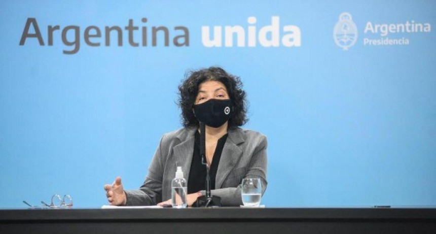  Carla Vizzotti brinda una conferencia de prensa EN VIVO