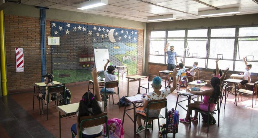 Confirman que es baja la incidencia de contagios en las escuelas