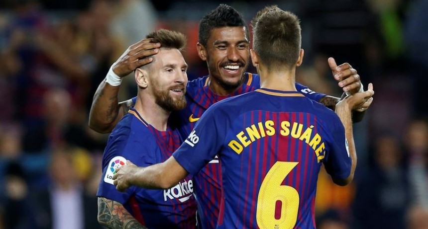 Barcelona goleó a Getafe con un doblete de Messi