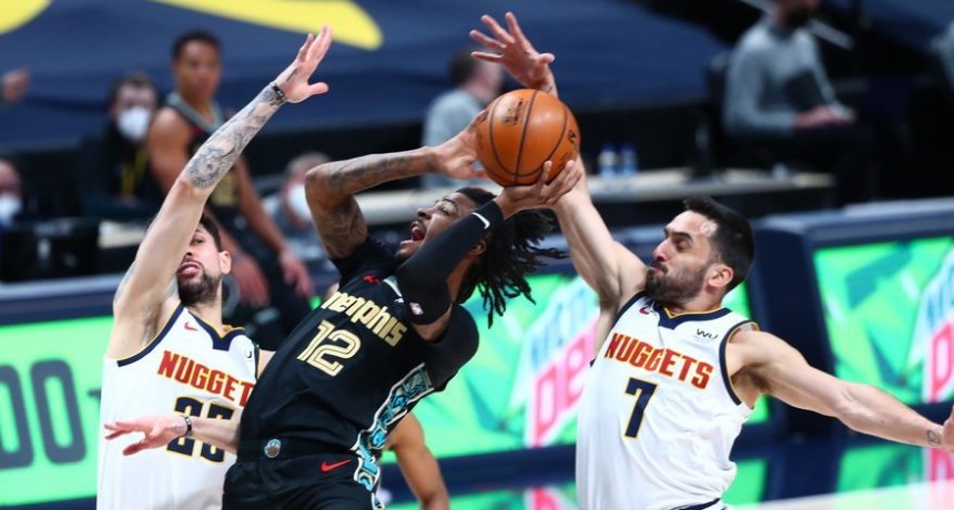 Denver Nuggets triunfaron sobre Memphis Grizzlies