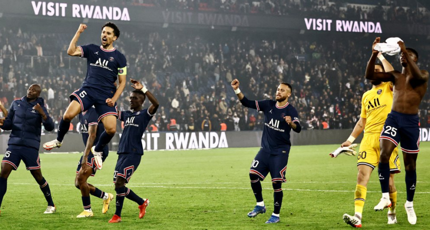 El PSG goleó a Clermont