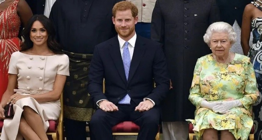 La Reina Isabel fue visitada por Harry y Meghan
