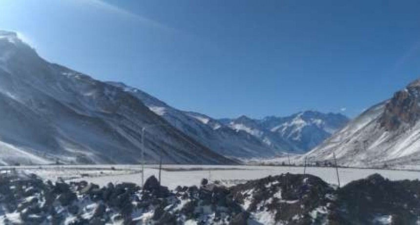 El Paso Cristo Redentor sigue cerrado por las nevadas