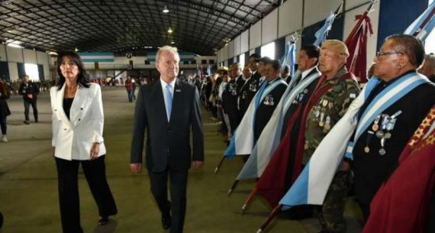 Conmemoraron el Día del Veterano y los Caídos en la Guerra de Malvinas