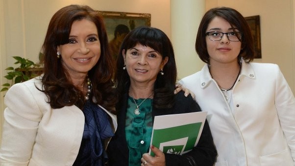 La Presidenta recibió ayer miércoles 15 a Trimarco