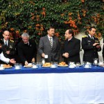 Chocolate en Plaza 9 de Julio en aniversario de la Independencia Argentina