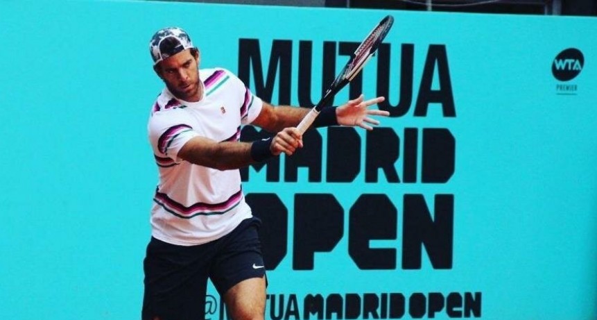 Del Potro se entrenó en Madrid para regresar