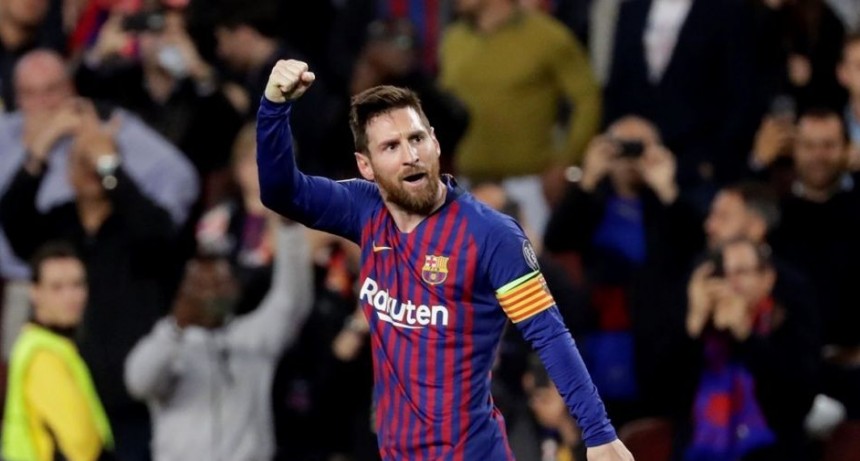 Barcelona goleó al Liverpool con doblete de Messi