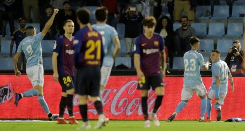 El Barcelona cae en Vigo por la la Liga Santander 