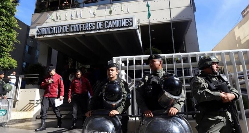 Allanan Camioneros en causa por asociación ilícita 
