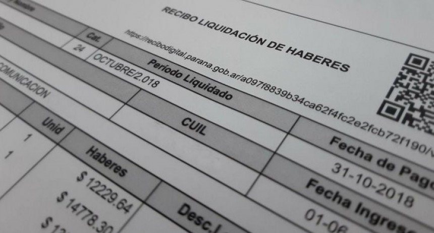 Recibos Sueldo se puede emitir en formato digital