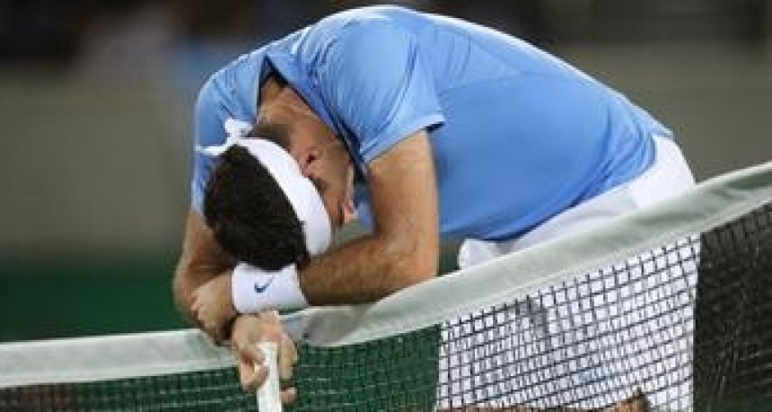 Del Potro perdió ante Djokovic 