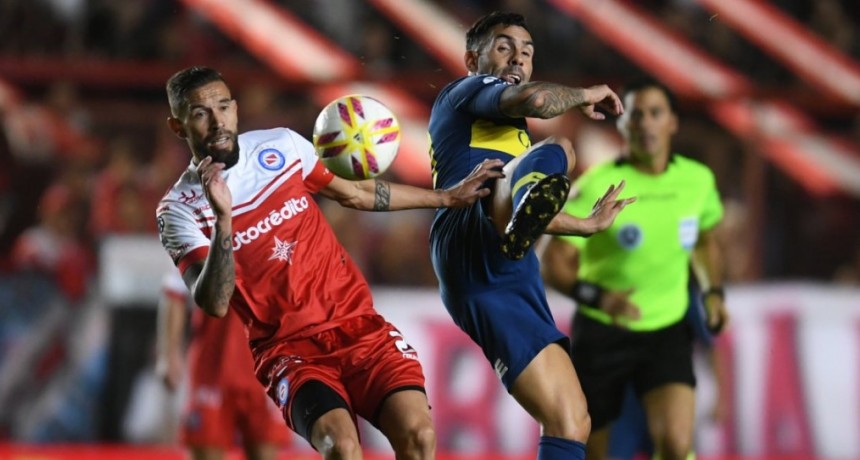 Argentinos y Boca igualaron por el partido de ida