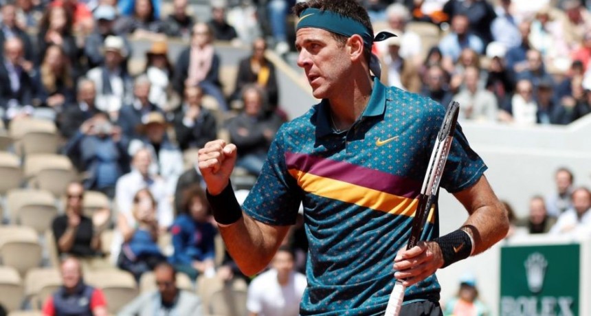 Del Potro y Delbonis ganaron en Roland Garros Del Potro y Delbonis ganaron en Roland Garros