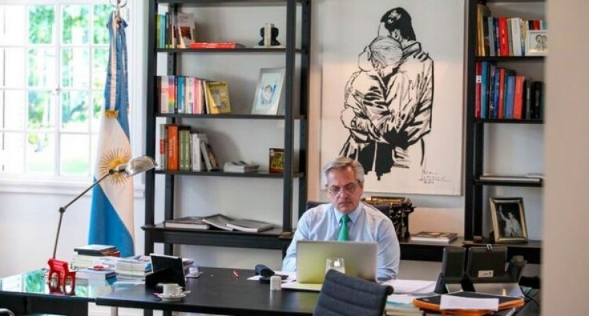 Empresarios y la CGT respaldaron al presidente por la deuda pública