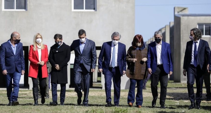 Lo que no se vio del acto de Alberto Fernández y Cristina Kirchner