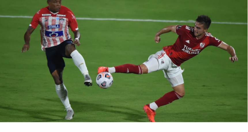 River empatò ante Junior por la Libertadores