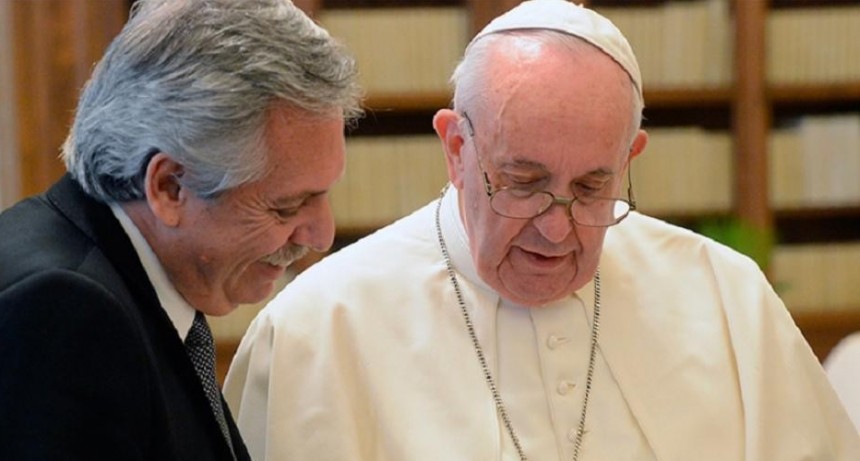 El Presidente se reunió a solas con el papa Francisco
