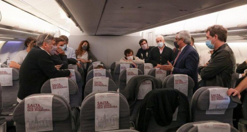 Alberto Fernández cerró su gira en Europa y regresa a la Argentina